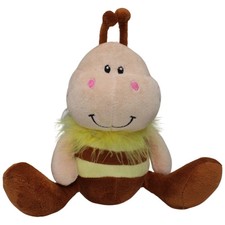 Süße Schlenker Biene, sitzend Kuscheltier 20cm Gebraucht