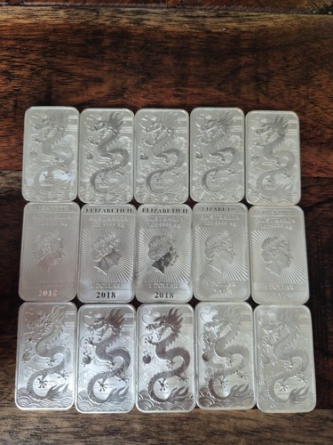 40x unze 999 silber - 999, dragon