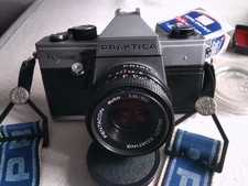 Set: Praktica Super TL 1000  SLR-Kamera + 2 Objektive und mehr 