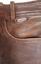 MODEKA Lederjeans / Biker-