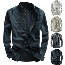 Casual Leinenhemd für Herren