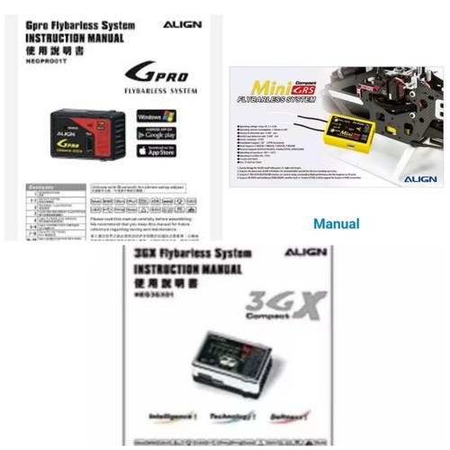Align flybarless systeme 3gx - align,