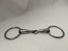 S015 - Pferde Gebiss für Trense - 14,5cm gebrochen