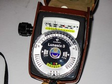 LUNASIX 3 GOSSEN BELICHTUNGSMESSER MIT NEUER BATTERIE !!!
