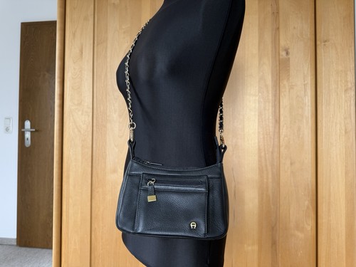 Aigner vintage schultertasche - aigner,