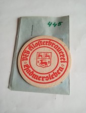1 Stück DDR Bierdeckel, VEB Klosterbrauerei Hadmersleben, Sammlung Nr. 445