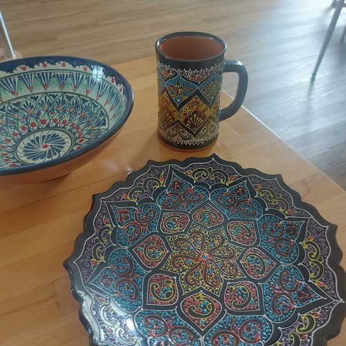 Teilig usbekische schale - teilig,