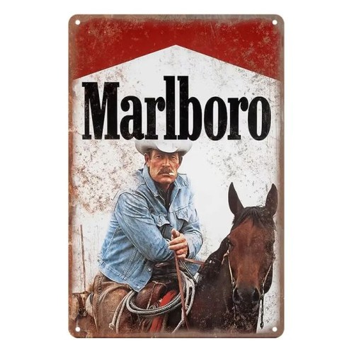 Blechschild marlboro werbung - blechschild,