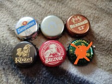Kronkorken Sammlung Tschechien Bierkappe Crown Cap Breznak Kozel Bernard Capsule