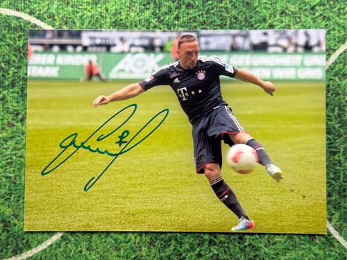Franck ribery signiert foto - ribery,