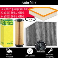 Filterset Inspektionspaket BMW