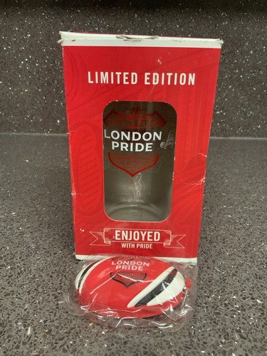 London pride new pint - new, bierglas