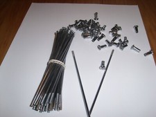 BMW R /5 R 60/6 Speichensatz vorn 19 Zoll 153 mm chrom orig Kleeblattspeichen NE