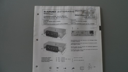 Blaupunkt autoradio mannheim - autoradio,