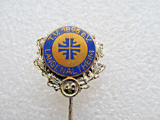 alte Anstecknadel - 40 Jahre TV 1896 Langenaltheim - Fußball Nadel ca. 2 cm