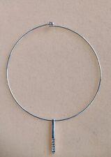 Halsreif, Choker Damen Metall Reif mit Anhänger mit Steinchen Zustand ?