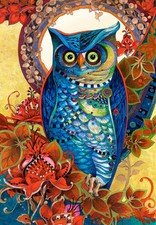 Eule Mosaik Diamond Painting
