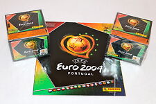 Panini EM EC Euro 2004 04 – 2 x BOX DISPLAY sealed/OVP + Leeralbum ALBUM TOP!