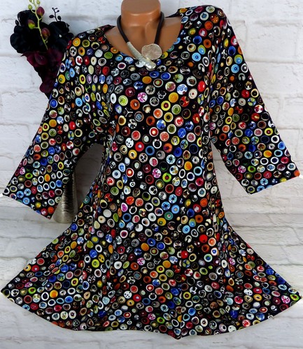 New jersey tunika bluse - new,