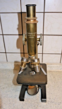 Reinhold Kühn  Mikroskop  / Forschungsmikroskop / Messing /Nr. 13029