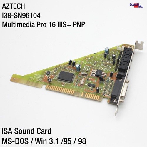 Aztech multimedia pro iiis - pro, iiis+