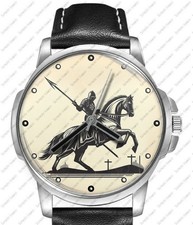 Ritter Reiten Pferd Hält