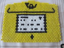 Untersetzer Glasperlen