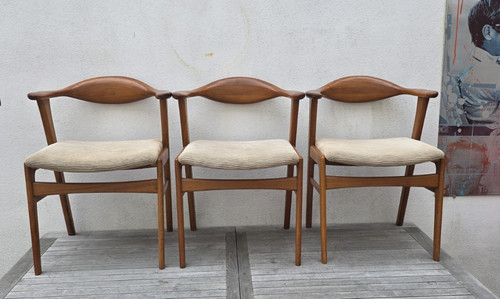 Esszimmer stühle dansk teak - esszimmer-stühle,
