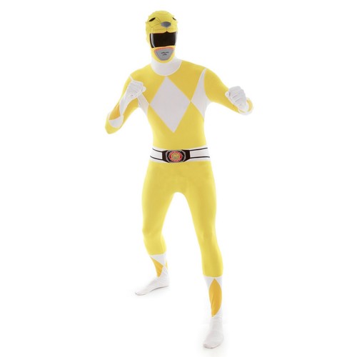 Gelbes power ranger kostüm - power,
