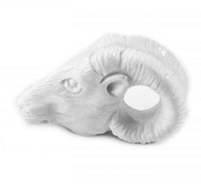 Widderkopf Handgeschnitzt