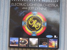 ELECTRIC LIGHT ORCHESTRA JEFF LYNNE ELO 5 CD BOX ORIGINAL ALBUM CLASSICS