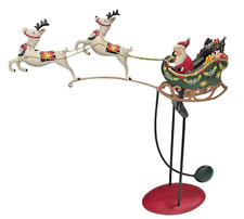 V&B VILLEROY & BOCH -Winter Collage Accessoires Älterer  Schaukelschlitten 48 cm