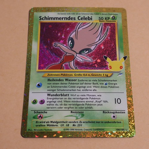 Pokemon schimmerndes celebi - -,