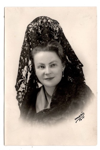 Vintage foto hübsche - hübsche, mit
