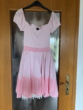 Damen Kostüm Prinzessin Peach Kleid Größe S M Super Mario Fasching Karneval