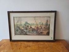 Kunst-Nach-Druck "Jagd Buch"