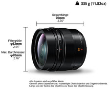 Panasonic Lumix - H-X012E -