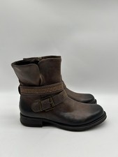 SPM Damen Lederstiefel Beige
