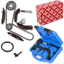 FEBI STEUERKETTEN-SATZ + MOTOREINSTELLWERKZEUG passend für BMW N47 118d - 320d