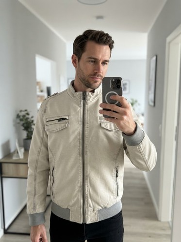 Identic kunstlederjacke biker - kunstlederjacke,