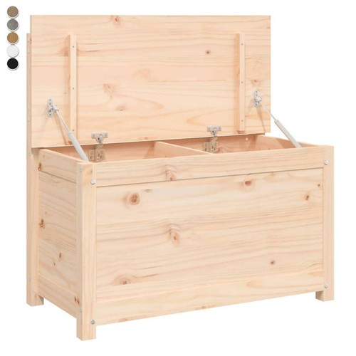 Sitzbank mit stauraum holz - sitzbank,