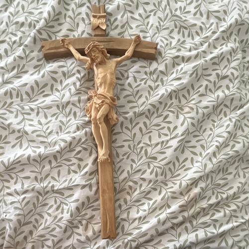 Holz kruzifix wandkreuz - kruzifix, mit