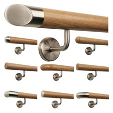 Handlauf Holz Eiche Geländer