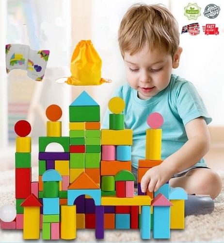 100 stck kinder holz - stck.,