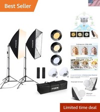 Softbox Set Fotostudio, 85W 2