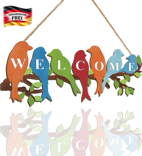 Bunte vogel türdeko für - bunte,