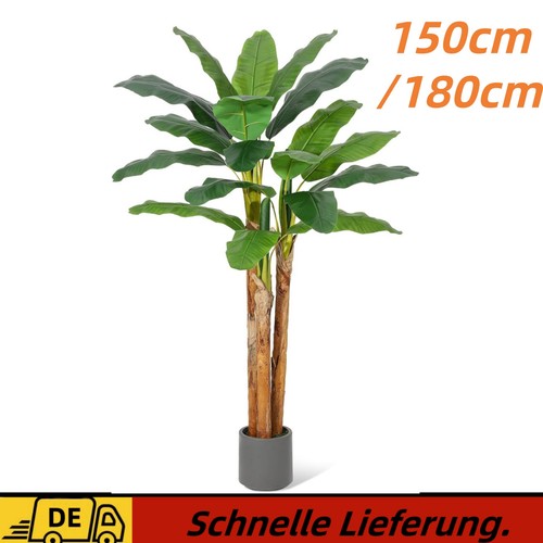 Künstlicher bananenbaum groß - künstlicher,
