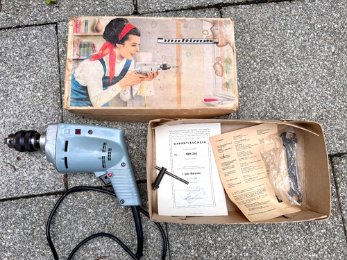 Ddr bohrmaschine hbm 250 - ddr,