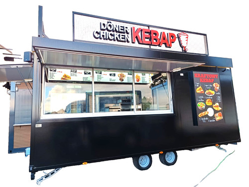 Imbissanhänger kebab - imbissanhänger,