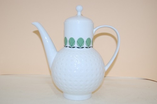 Kaffeekanne 2375 grüne blume - grüne,